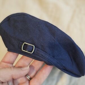 Navy Blue Janie and Jack Newsboy Cap